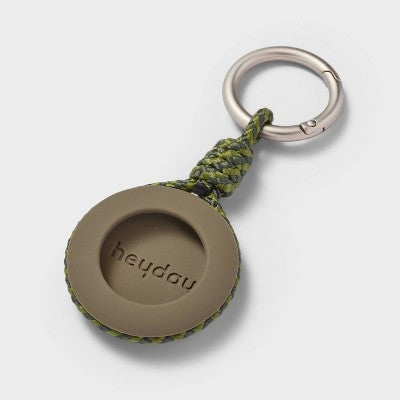 Apple AirTag Silicone/Rope Keychain - heyday Olive