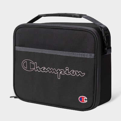 Champion Center Lunch Kit with Tray - Black