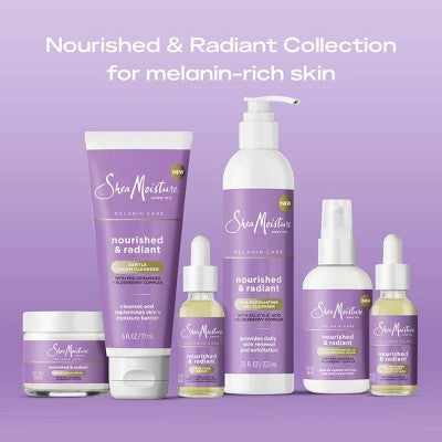 SheaMoisture Melanin Care Even Tone Serum, Nourished & Radiant with Triple-Action Even Tone & Elderberry Complex - 1 fl oz