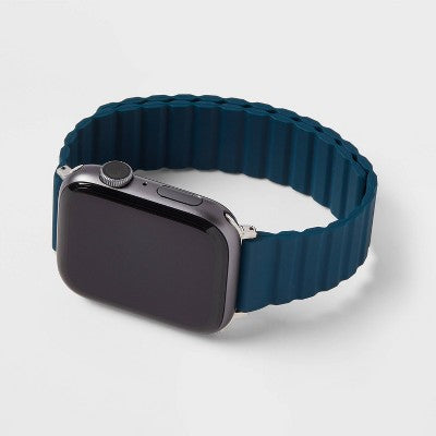 Apple Watch Silicone Magnetic Band 42/44/45mm - heyday Dark Teal