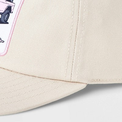 Girls' Bronco Baseball Hat - art class Beige