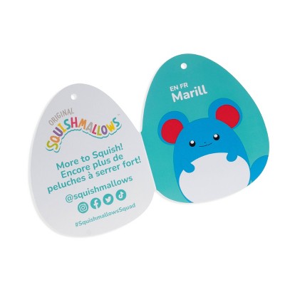 Pokemon Squishmallows Marill 20" Plush