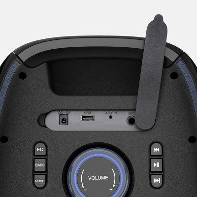 Bluetooth Party Speaker with Handle and Rolling Wheels Large (No Mic) - heyday (LOCAL PICKUP ONLY)