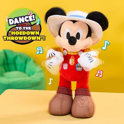 Mickey Mouse Hoedown Throwdown Feature Plush