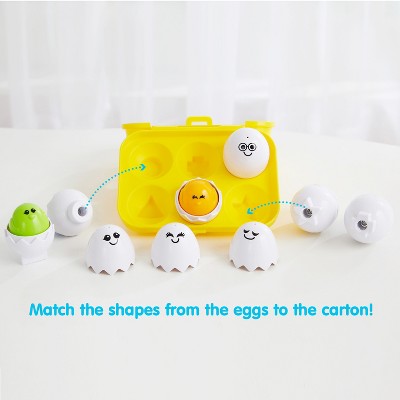 Kidoozie Peek N Peep Eggs - Mentally Stimulating – Employs Tactile Engagement – for Ages 12 Months and Up