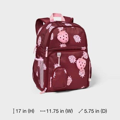 Kids' 17" Backpack - Cat & Jack Strawberry