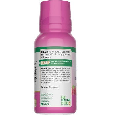 Nature's Truth Liquid Collagen Supplement with Biotin | Type 1 & 3 | Berry Flavor | 8 fl oz | Non-GMO & Gluten Free