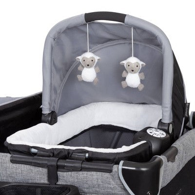 Baby Trend Retreat Twins Nursery Center - Quarry (LOCAL PICKUP ONLY)