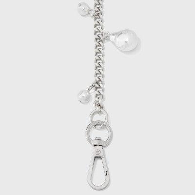 Pearl Dangle Accessory Wristlet/Phone Strap - A New Day White