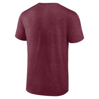 MLB Philadelphia Phillies Men's Bi-Blend Short Sleeve T-Shirt - XXL: Cotton-Polyester Blend, Tagless, Crew Neck