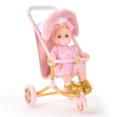 FAO Schwarz Baby 3-Wheel Doll Stroller