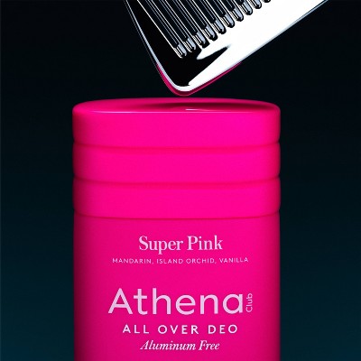 Athena Club All Over Solid Deodorant Super Pink - 3oz