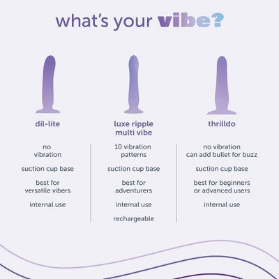 plusOne Thrilldo Internal Stimulator Dildo