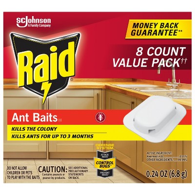 Raid Ant Bait & Indoor Ant Trap - 8ct