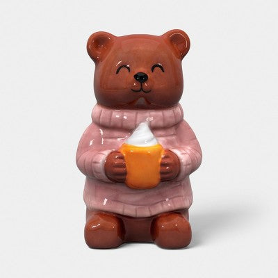 Harvest Ceramic Bear Animal Figurine - Hyde and EEK! Boutique: Fall