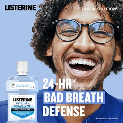 Listerine Clinical Solutions Breath Defense 500 mL