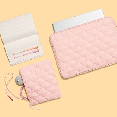 Laptop Case and Small Pouch Pink - up&up