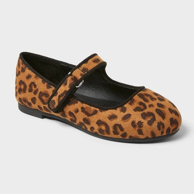 Toddler Girls Addy Ballet Flats Cat & Jack Tan 7T