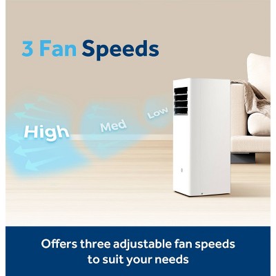 GE Appliances 6000 BTU Portable Air Conditioner Unit White (LOCAL PICKUP ONLY)
