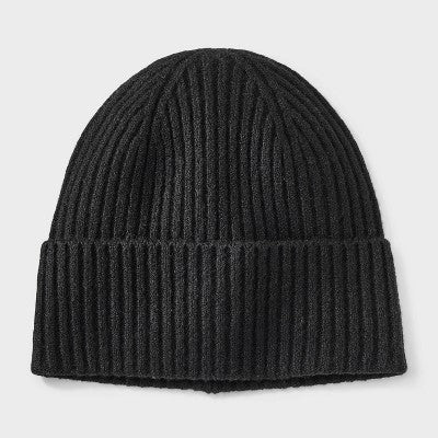 Essential Cuffed Beanie - Universal Thread Black