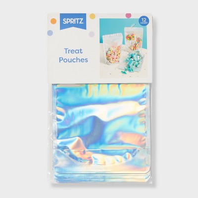 12ct Iridescent Disco Treat Pouch Spritz