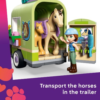 LEGO Friends Horse & Baby Foal Trailer 42695