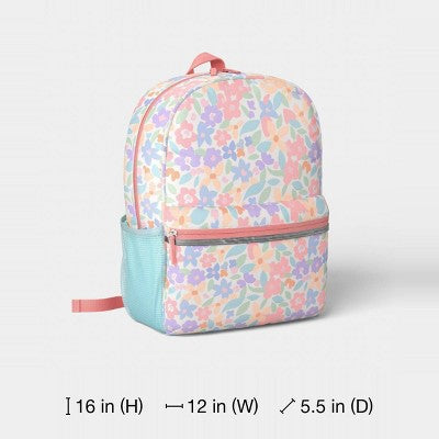 16" Backpack - dealworthy Floral