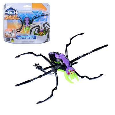 HEX BOTS Skitter Bot Spider Green