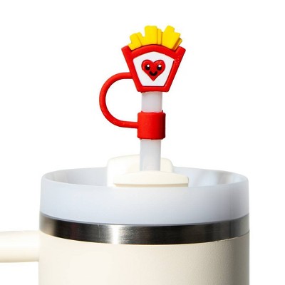 CharCharms 4pk Food Straw Toppers
