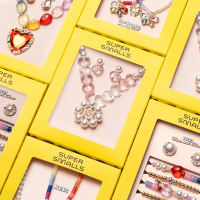 Super Smalls Pink Necklace and Earrings Set