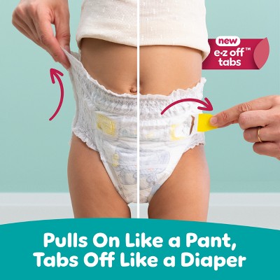 Pampers Swaddlers 360 Disposable Diapers - Size 6 - 17ct: Diaper Weight Range 35+ lbs, Polypropylene, Spandex