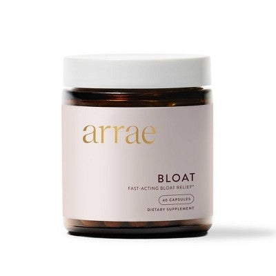 Arrae Bloat, Fast Acting Bloating Support Dietary Supplement Capsules - 40ct