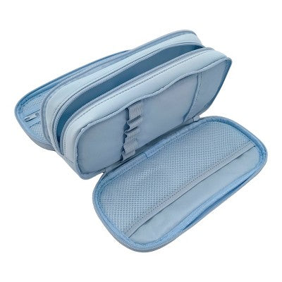 Large Multi Compartment Pouch Light Blue - up&up