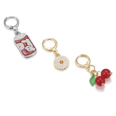 Studio Artifact Individual Charm Set - Cherry Cola - 3pk
