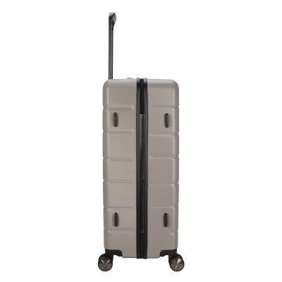 Skyline Hardside Large Checked Spinner Suitcase - Oxford Tan