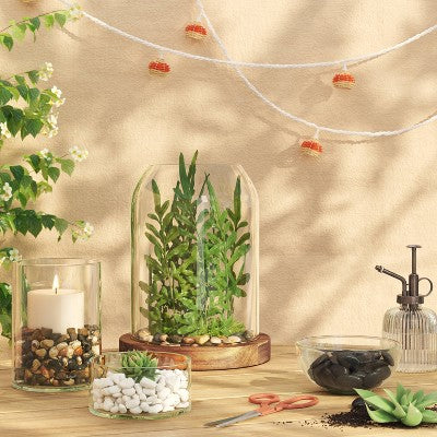Mixed River Stone Pebbles Decorative Filler - Threshold (LOCAL PICKUP ONLY)