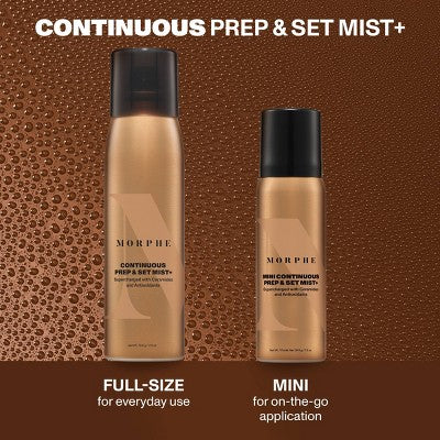 Morphe Continuous Prep & Set Mist - 1.3oz - Ulta Beauty