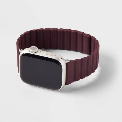 Apple Watch Silicone Magnetic Band 38/40/41mm - heyday Dark Cherry