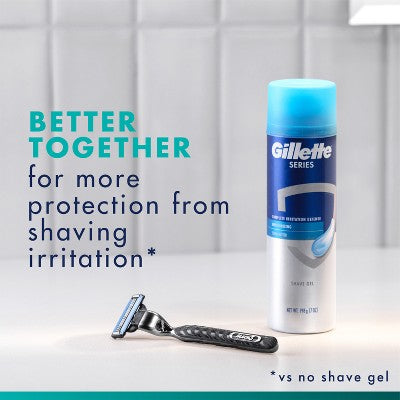 Gillette Mach3 Value Pack Razor - Handle + 6 Blade Refills