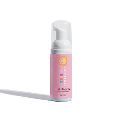 Autobrush Bubblegum Fluoride Foaming Toothpaste - 3.4oz