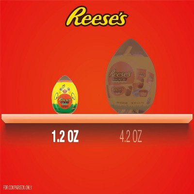 Reese's Peanut Butter and Milk Chocolate Pre-Filled Easter Egg Candy - 1.2oz