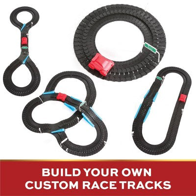 FAO Schwarz Vehicle Playset with DIY Track