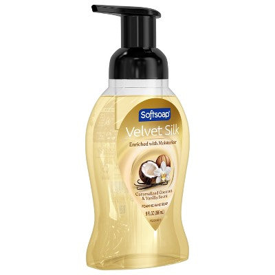 Softsoap Velvet Silk Caramelized Coconut & Vanilla Foaming Hand Soap - 9 fl oz