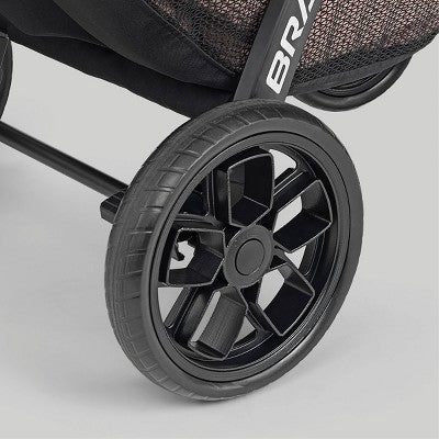 Chicco Bravo LE ClearTex Quick-Fold Stroller - Pewter (LOCAL PICKUP ONLY)