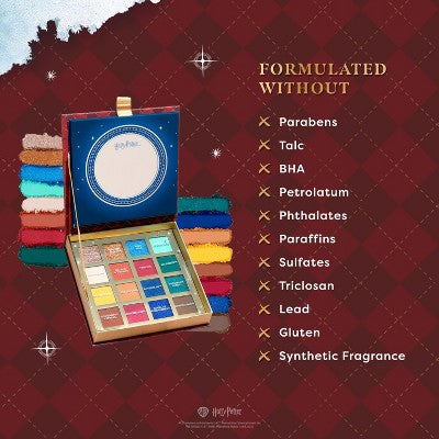 Profusion Cosmetics Harry Potter Holiday | Hogwarts™ 16 Shade Palette - 0.73 oz.