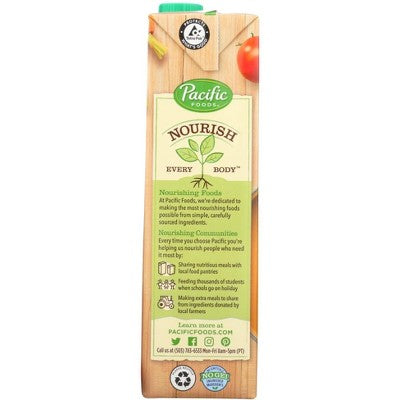 Pacific Foods Organic Vegetable Broth - Case of 12/32 oz (LOCAL PICKUP ONLY)