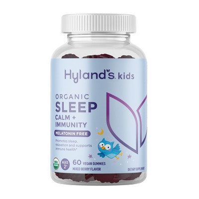 Hyland's Kids Melatonin-Free Organic Sleep Calm + Immunity Gummies - 60ct