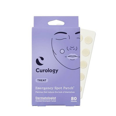 Curology Emergency Spot Facial Pimple Patches - 80ct: Acne Treatment, Vegan, For Normal, Oily, Combination, Sensitive Skin
