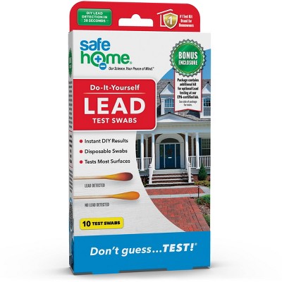 Safe Home 10pk DIY Surface Lead Combo Test Kit