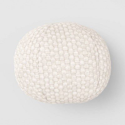 11"x11" Spherical Accent Pillow Ivory - Threshold